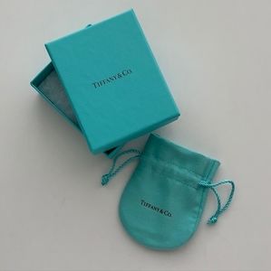 Tiffany and Co empty box and pouch